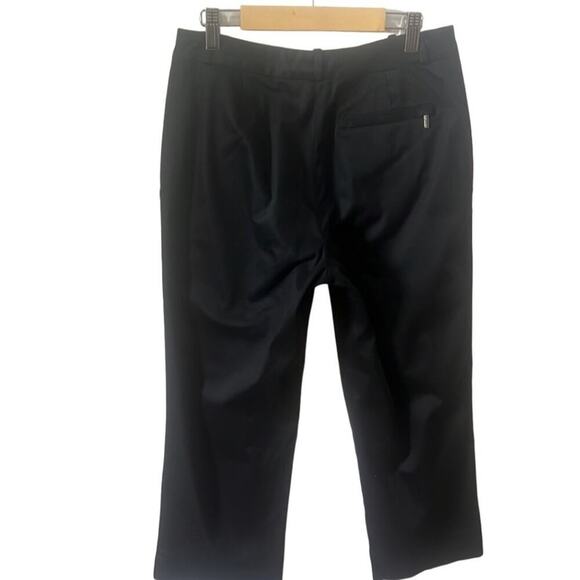 RALPH LAUREN GOLF CAPRI‎ BLACK PANTS SIZE 2 - Picture 1 of 10